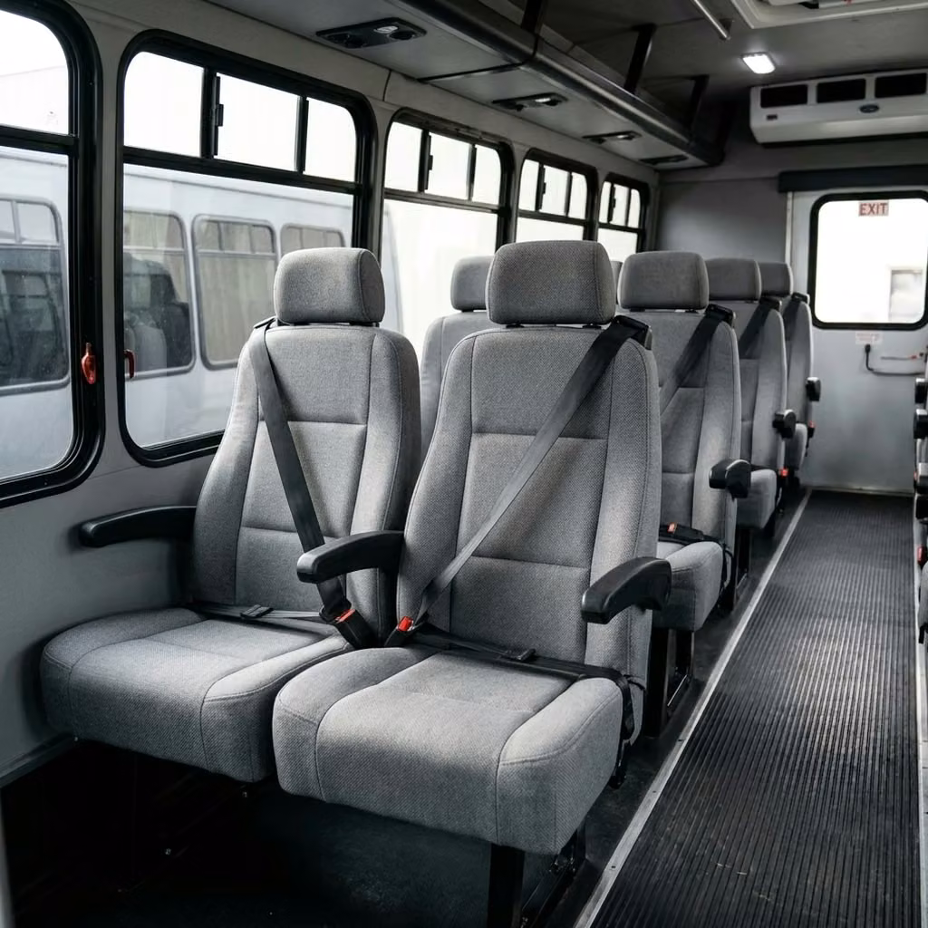 benton 35 passenger minibus reclining seats