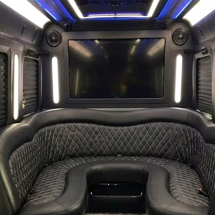 benton party bus sound system